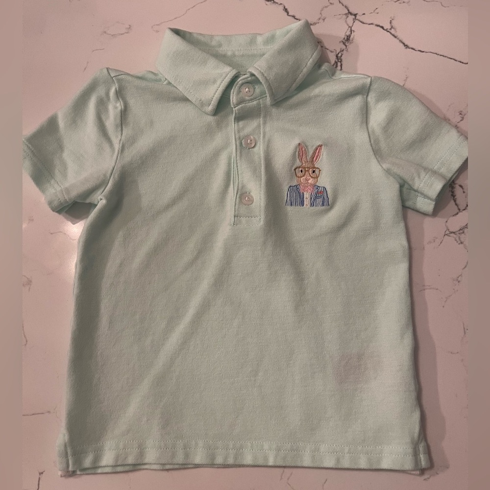 Janie and Jack Bunny Polo